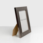 Linea 4 Κορνιζα 18.2x1.4x23.3cm Polyresin Μαυρο Γυαλι - Image 2
