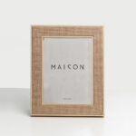 Lino Κορνιζα 20.6x2x25.6cm MDF Beige Σκουρο Φυσικο Γυαλι