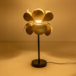 Blossom Φωτιστικο Επιτραπεζιο 26x26x55cm Μεταλλο Brown Gold - Image 3