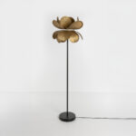 Blossom Φωτιστικο Επιδαπεδιο 44x44x152cm Μεταλλο Brown Gold