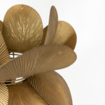 Blossom Φωτιστικο Επιδαπεδιο 44x44x152cm Μεταλλο Brown Gold - Image 5