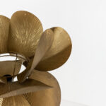 Blossom Φωτιστικο Επιδαπεδιο 44x44x152cm Μεταλλο Brown Gold - Image 6
