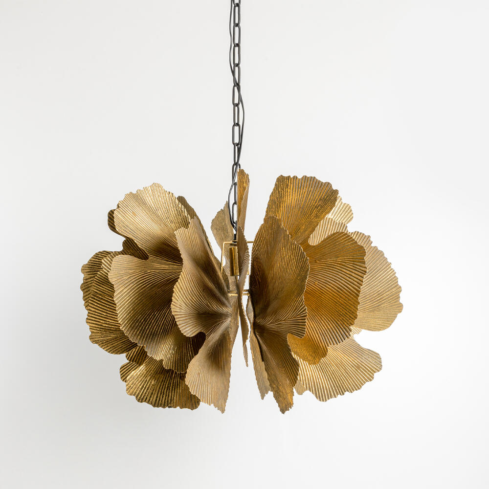 033364-DoDZh-first-_1 Blossom Φωτιστικο Κρεμαστο 71x71x50cm Μεταλλο Brown Gold - Image 1