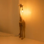 Girafe Φωτιστικο Επιδαπεδιο 42x35x196cm Fiberglass Χρυσο - Image 3