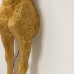 Girafe Φωτιστικο Επιδαπεδιο 42x35x196cm Fiberglass Χρυσο - Image 5