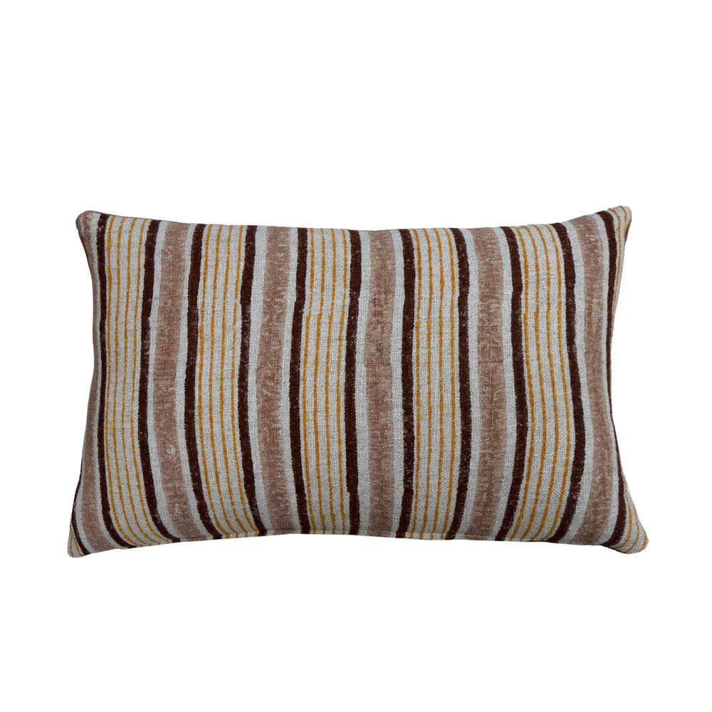 034181-C35A8-first-_1 Soft Joy Διακοσμητικο Μαξιλαρι 60x40cm Υφασμα Πολυχρωμο Μπεζ Καφε - Image 1