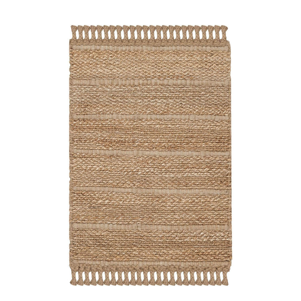 034225-0xOSA-first-_1 Tapis Χαλι 120x180cm Γιουτα Καφε Ανοιχτο - Image 1