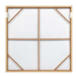 Simplicit Πινακας Διακοσμητικος Με Κορνιζα 100x100x4cm Καμβας Μπεζ Καφε Ξυλο Φυσικο - Image 7