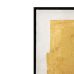 Due Mondi Πινακας Διακοσμητικος Με Κορνιζα 90x120x4cm Καμβας Μπεζ Μουσταρδι Ξυλο Μαυρο - Image 4