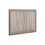 Raya A Πινακας Διακοσμητικος Με Κορνιζα 90x120x4cm Καμβας Καφε Μπεζ Ξυλο Φυσικο - Image 3