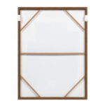 Visuelle Πινακας Διακοσμητικος Με Κορνιζα 90x120x4cm Καμβας Μπεζ Μαυρο Ξυλο Φυσικο - Image 7
