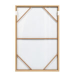 Solaire B Πινακας Διακοσμητικος Με Κορνιζα 80x120x4cm Καμβας Καφε Σκουρο Μπεζ Ξυλο Φυσικο - Image 7