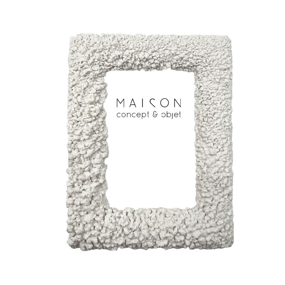 034301-EcjIP-first-_1 Reef A Κορνιζα 17x3x22cm Polyresin Ασπρο Γυαλι - Image 1
