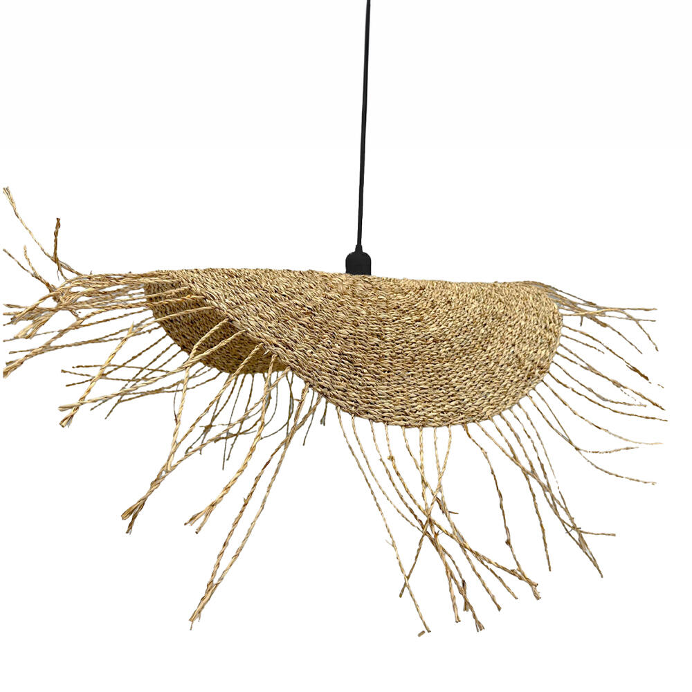 034352-ZKzhB-first-_1 Aeris Φωτιστικο Οροφης 60x60x100cm Seagrass Φυσικο - Image 1
