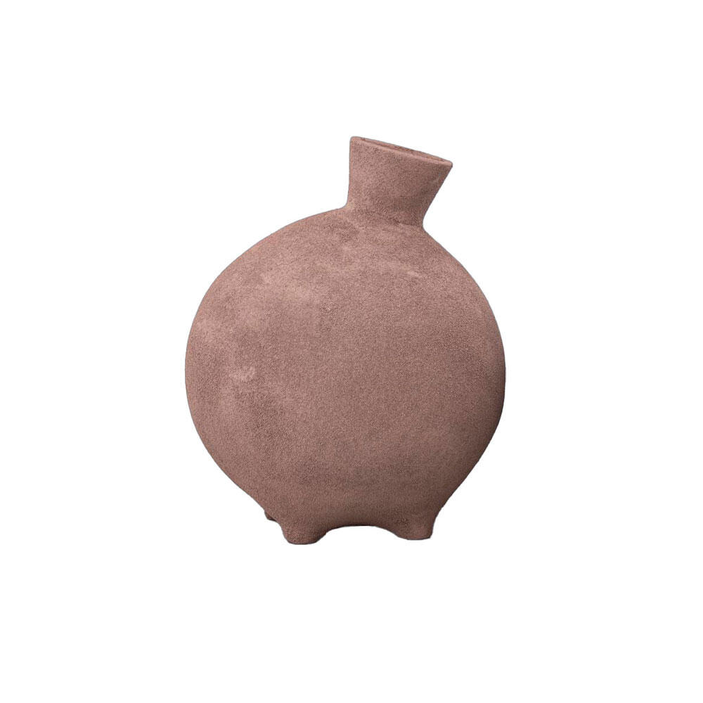 034410-YpO0E-first-_1 Greco Βαζο 26x26x31cm Αλουμινιο Terracotta - Image 1