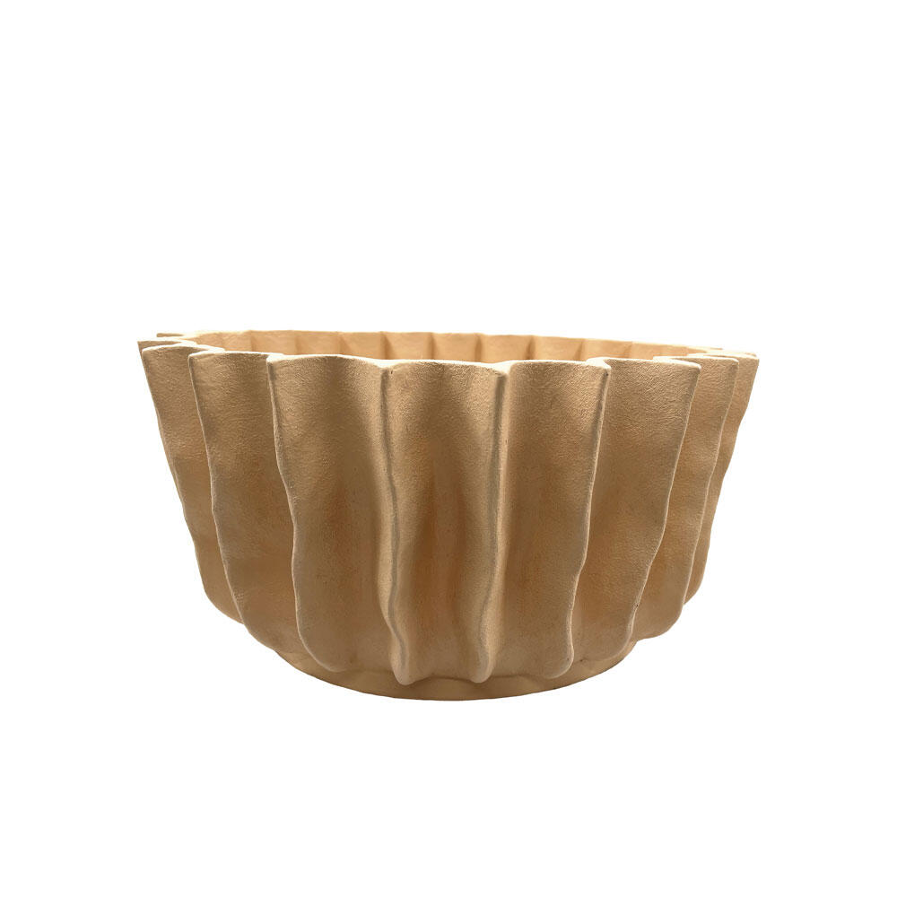 034507-NiNYF-first-_1 Folda Βαζο 40x40x19cm Polyresin Σομον - Image 1