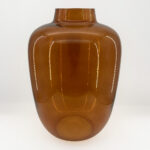 Vidrio Βαζο 34x34x48cm Γυαλι Caramel