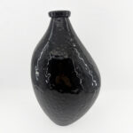 Spice Βαζο 22x22x36cm Γυαλι Μαυρο