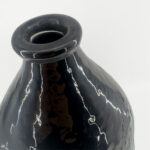 Spice Βαζο 22x22x36cm Γυαλι Μαυρο - Image 2