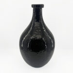 Flacon Βαζο 28x28x46cm Γυαλι Μαυρο