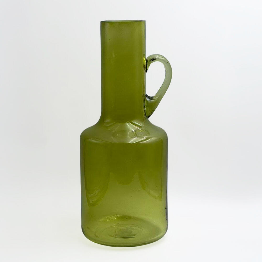 034542-1VzBp-first-_1 Artisan Βαζο 14x14x35cm Γυαλι Πρασινο - Image 1