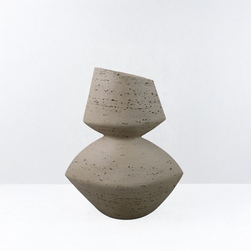 034614-NPF6G-first-_1 Looma I Βαζο 29x16x35cm Resin Καφε - Image 1