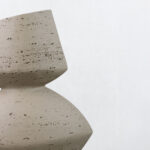 Looma I Βαζο 29x16x35cm Resin Καφε - Image 2