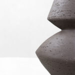 Looma Ii Βαζο 28.5x15.5x34.5cm Resin Καφε Σκουρο - Image 3