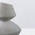 Looma Iii Βαζο 29x16x35cm Resin Μπεζ - Image 2