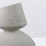 Looma Iii Βαζο 29x16x35cm Resin Μπεζ - Image 3