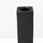 Flux Ii Κηροπηγιο Διακοσμητικο 12x4x16cm Resin Μαυρο - Image 2