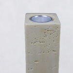 Flux Iii Κηροπηγιο Διακοσμητικο 12x4x16cm Resin Μπεζ - Image 2