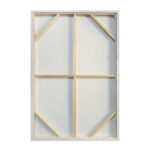 Husk Πινακας Διακοσμητικος Με Κορνιζα 80x120x4cm Καμβας Μπεζ Λευκο Ξυλο - Image 5