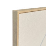 Rhythm A Πινακας Διακοσμητικος Με Κορνιζα 80x120x4cm Καμβας Μπεζ Λευκο Ξυλο - Image 2