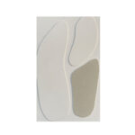 Rhythm A Πινακας Διακοσμητικος Με Κορνιζα 80x120x4cm Καμβας Μπεζ Λευκο Ξυλο - Image 3