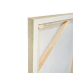 Cradle Πινακας Διακοσμητικος Με Κορνιζα 80x120x4cm Καμβας Μπεζ Καφε Μαυρο Γκρι Ξυλο - Image 4