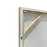 Nyra Πινακας Διακοσμητικος Με Κορνιζα 80x80x4cm Καμβας Πολυχρωμο Ξυλο - Image 4