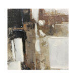 Ombra Ii Πινακας Διακοσμητικος Με Κορνιζα 80x80x4cm Καμβας Πολυχρωμο Ξυλο - Image 2