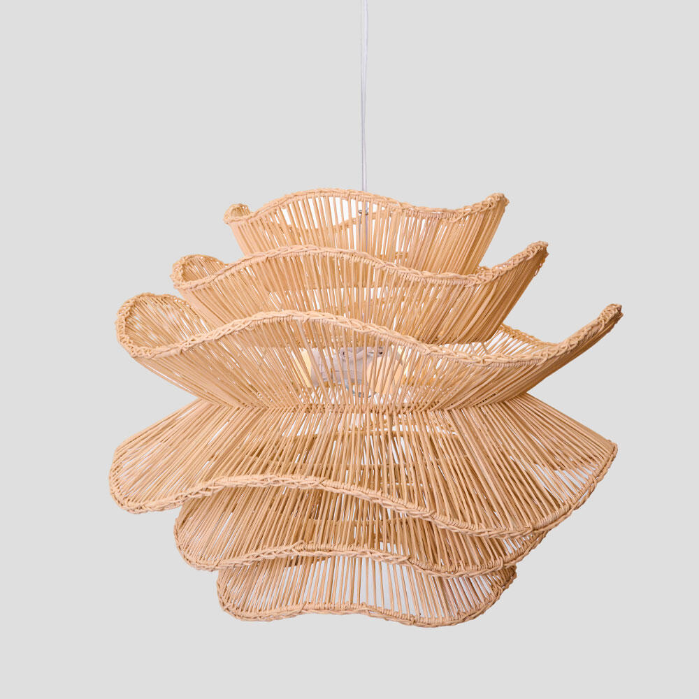 034720-5jmO2-first-_1 Aurora Φωτιστικο Οροφης 61x47cm Rattan Φυσικο - Image 1