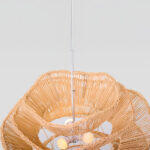 Aurora Φωτιστικο Οροφης 61x47cm Rattan Φυσικο - Image 5