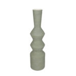 Virelia Βαζο 15x15x60cm Κεραμικο Χακι