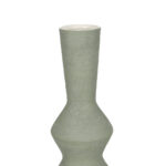 Virelia Βαζο 15x15x60cm Κεραμικο Χακι - Image 2