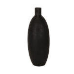 Aiva Βαζο 23x23x61cm Mgo Μαυρο