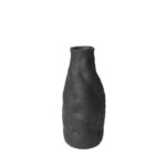 Eloura Βαζο 15x15x36cm Κεραμικο Μαυρο