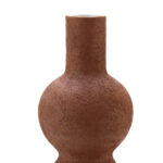 Stellar Βαζο 16x16x51cm Κεραμικο Terracotta - Image 2