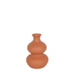 Reon Βαζο 16x16x24cm Κεραμικο Πορτοκαλι