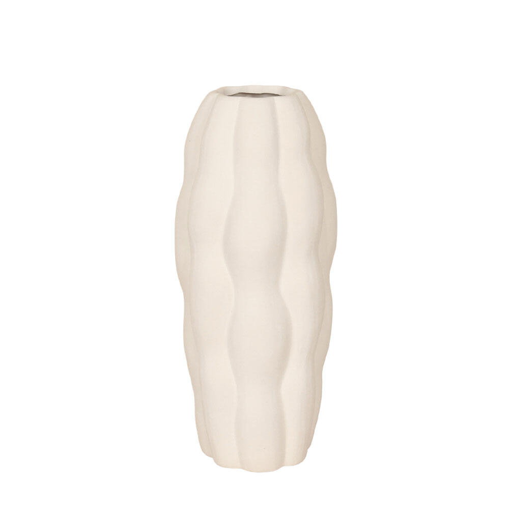 034779-YU3lJ-first-_1 Mira Βαζο 15x15x36cm Κεραμικο Λευκο - Image 1