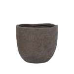 Solin Κασπω 37x37x32cm Mgo Καφε Σκουρο