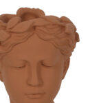 Cem Βαζο 16x15x22cm Cement Terracotta - Image 2