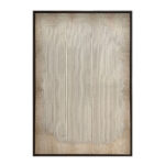 Reap Πινακας Διακοσμησης Με Κορνιζα 60x90x4cm Καμβας Μπεζ Ξυλο